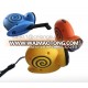 promotional kid torch lovely snail shape hand crank flashlight made in china