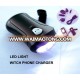 3 LED dynamo rechargeable flashlight