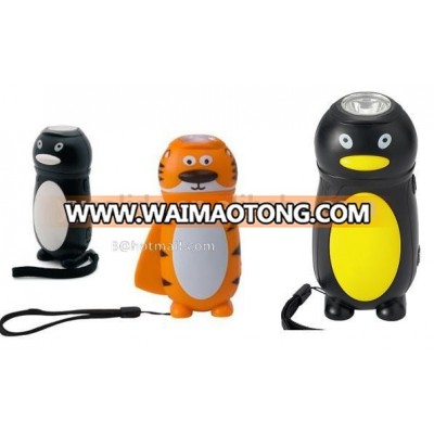 Penguin wind up Dynamo Torch