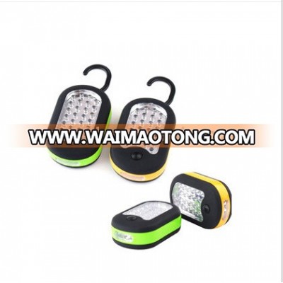 portable magnet led camping light with hook