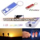 mini LED key chain light can print LOGO MINI TORCH LIGHT WITH KEY CHAIN (FLAT)