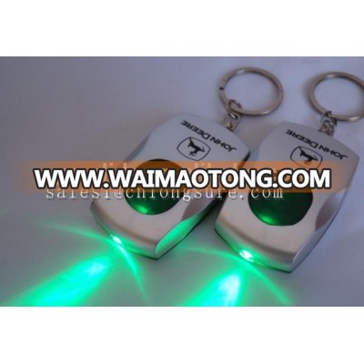 LED light keychain promotional key ring flashlight