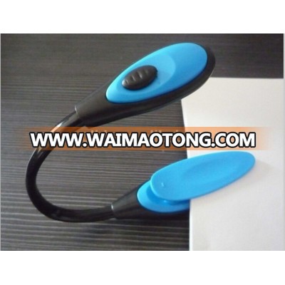 book reading light Flexiable with clip white Led Book Light