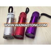 Fashion portable flash light led in various colors