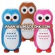 owl shape hand press flashlight kid torch