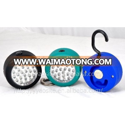 24 LED portable magnetic hook light led work light