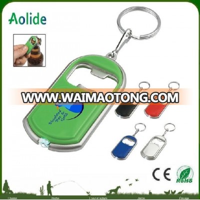 Bottle Opener Key Chain LED Flashlight Promotional Key Chains light