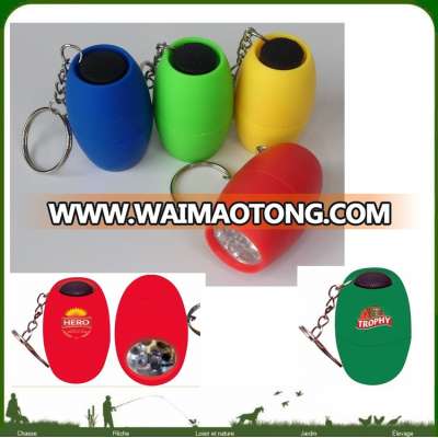 egg light 6led egg flashlight print LOGO light on it more colors for promotion