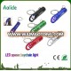 mini LED light with bottle opener 3 LED Aluminum LED Opener Key Chain light