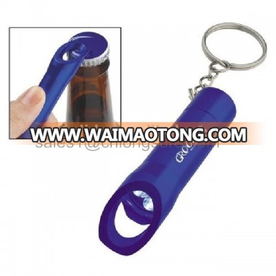 3 LED keychain light with bottle opener led light up bottle opener