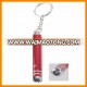 aluminium mini led torch light keychain/keychain metal/led flash light